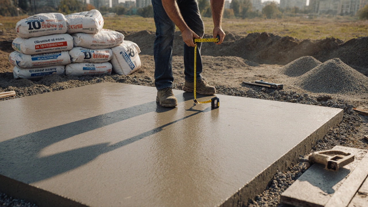Сколько цемента нужно на 20 квадратов для бетона: точный расчет по пропорциям