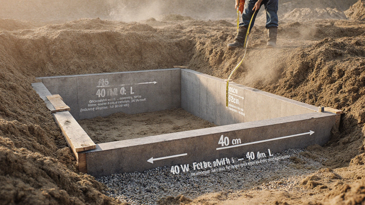 Сколько бетона нужно на фундамент дома 8 на 8 метров: точный расчет без переплат