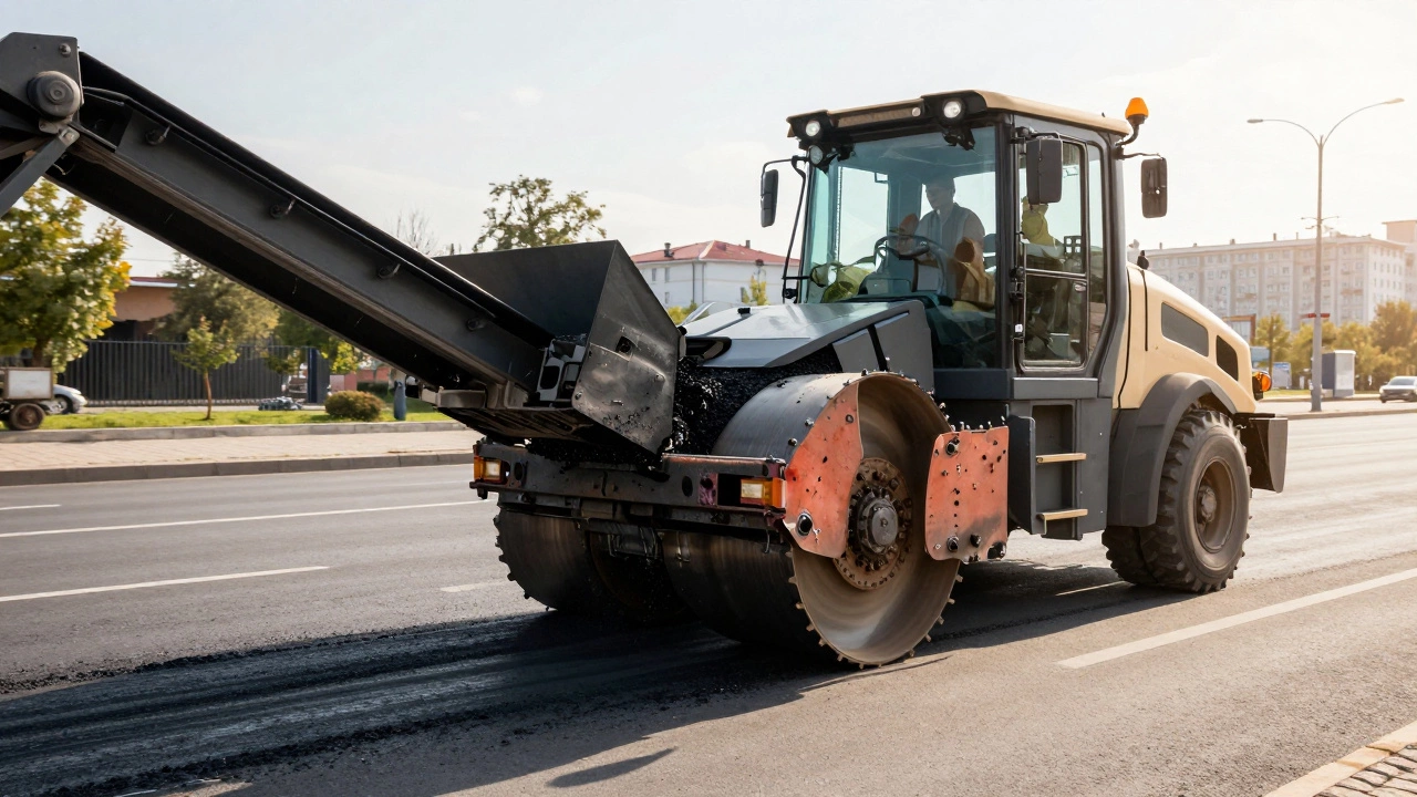 Как называется техника, которая снимает асфальт: названия и особенности машин для демонтажа дорожного покрытия