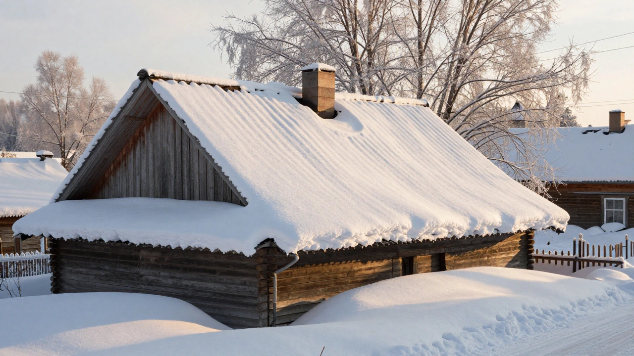 Какой оптимальный угол наклона крыши для дома в России
