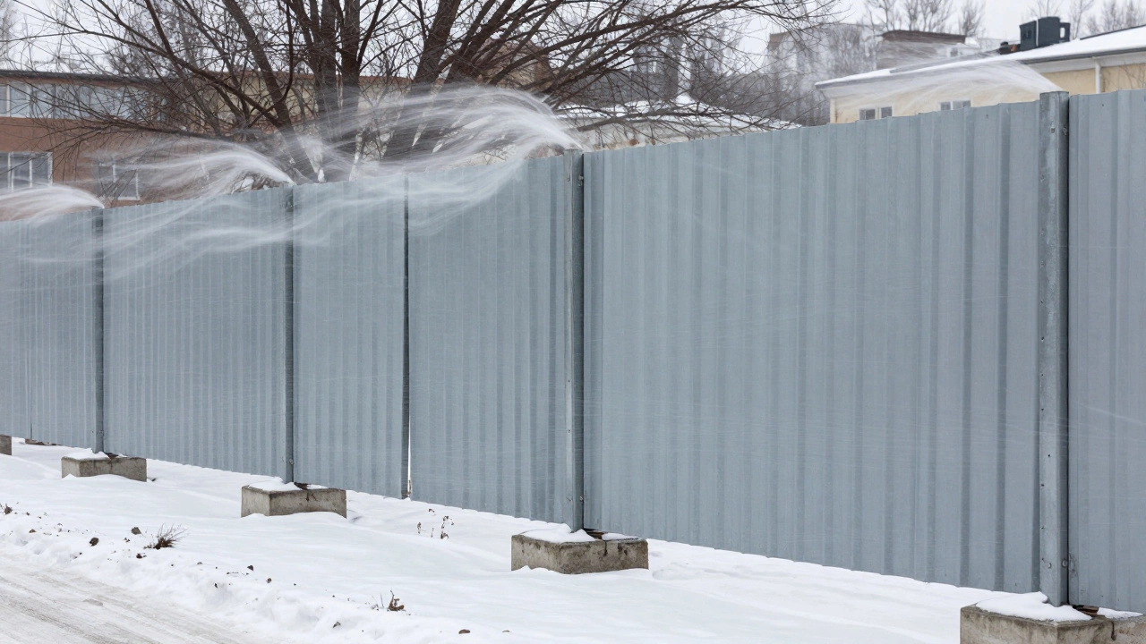 Какой забор выдержит наиболее сильный ветер: лучшие материалы и конструкции