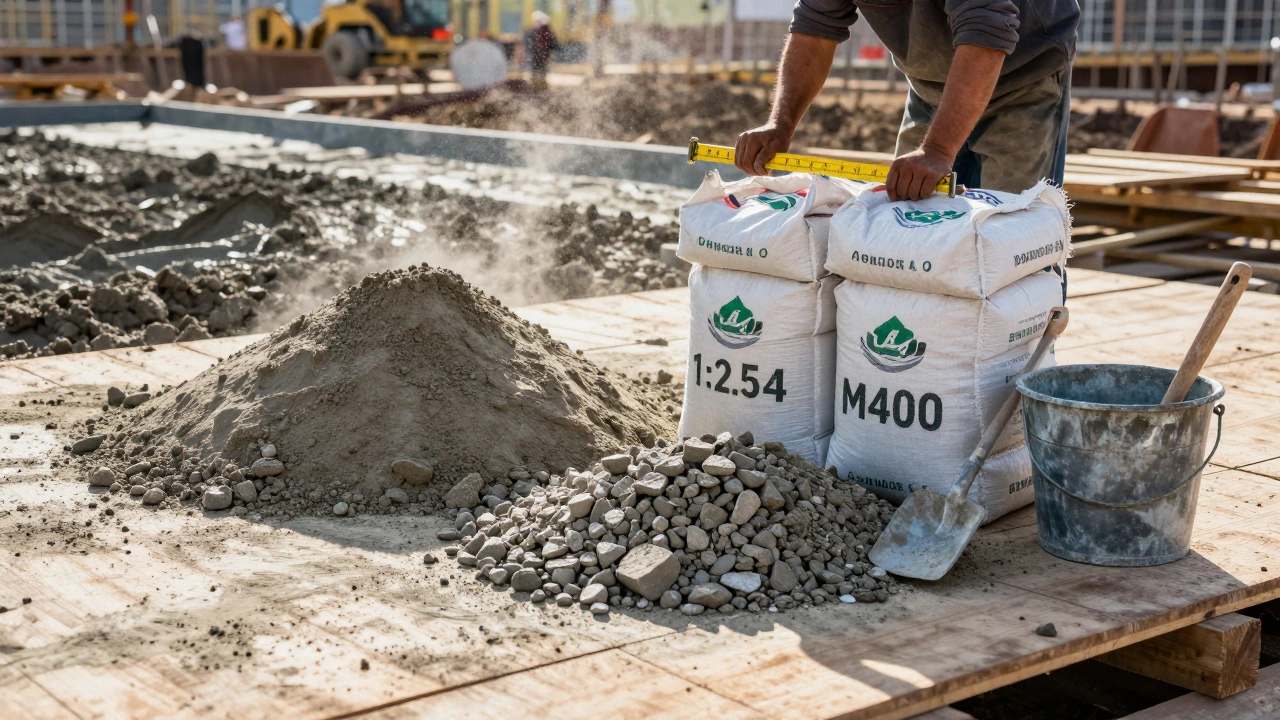 Сколько нужно материалов на 1 куб бетона: точный расчет для строительства