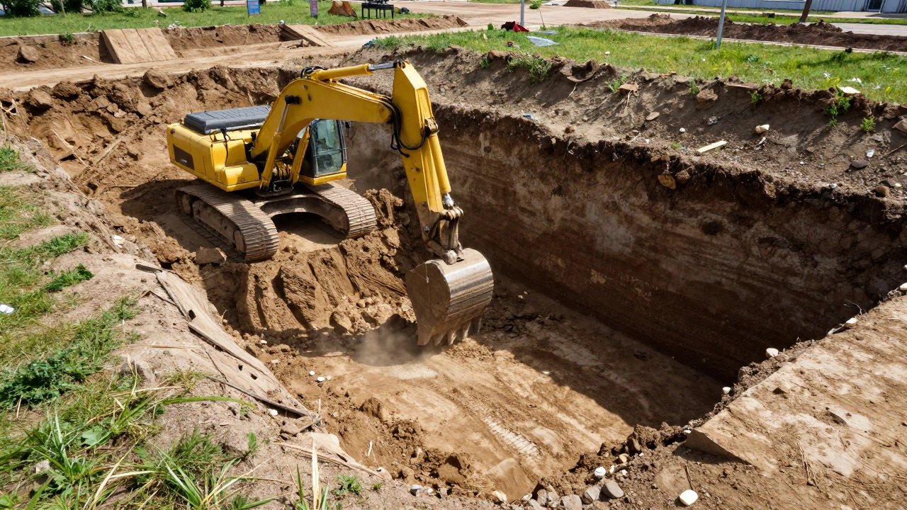 Этап котлована при строительстве: что это значит и какие риски несет
